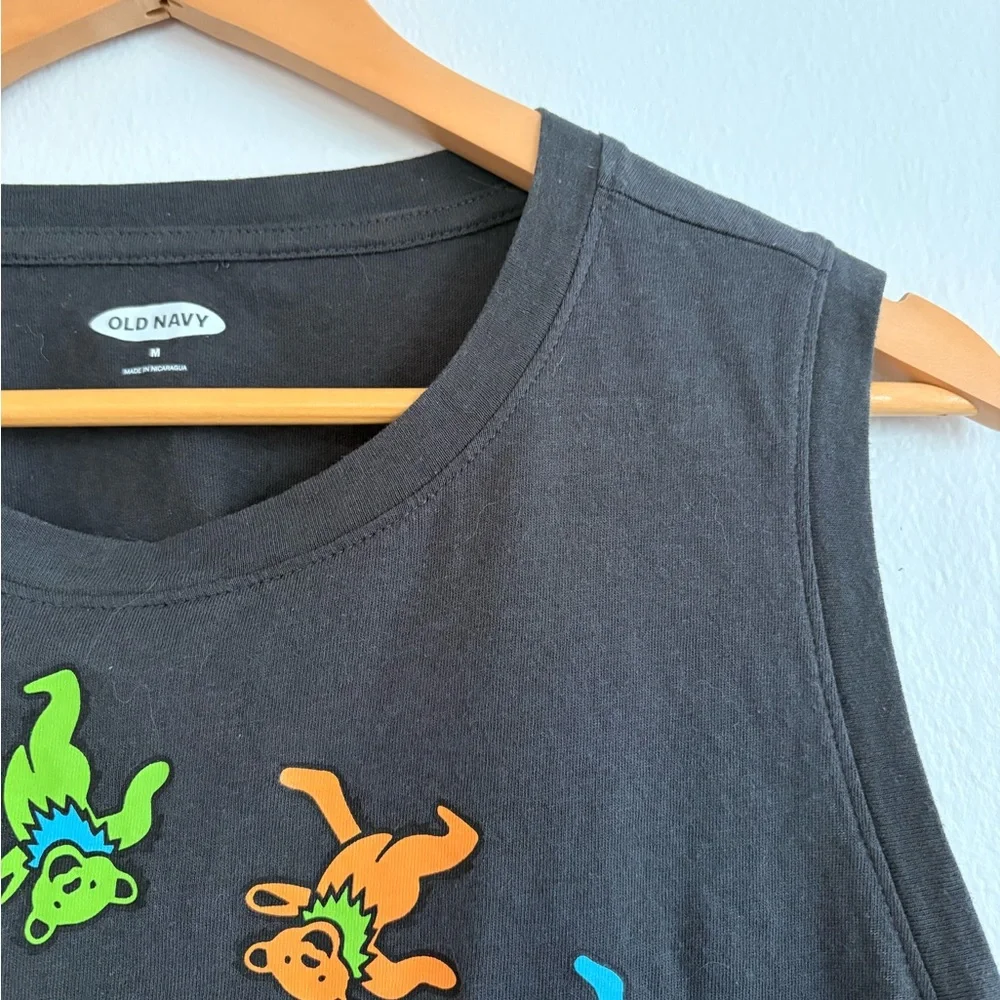 Grateful Dead Dancing bears cotton tank - Picture 3 of 4